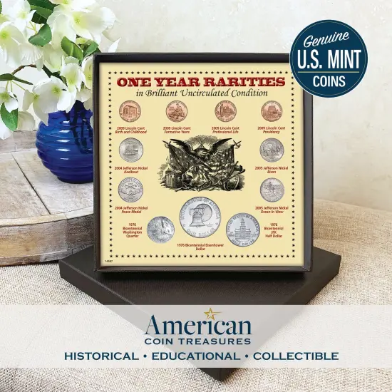 One Year Rarities Eleven Coin Display Boxed Set {3}