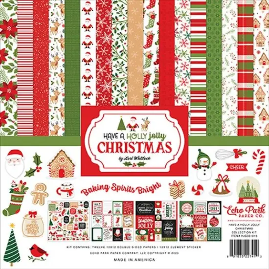 Echo Park Have a Holly Jolly Christmas Collection Kit {1}