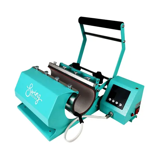 Swing Design 20oz & 30oz Tumbler Heat Press Bundle- Turquoise {6}