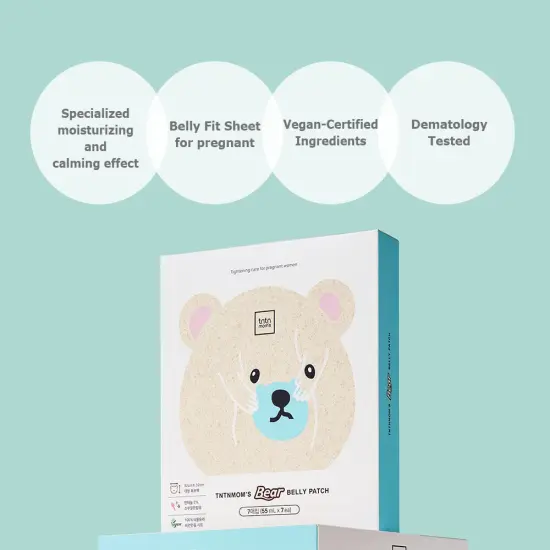 tntnmom's Bear Belly Patch (55ml x Patch 7EA) {3}