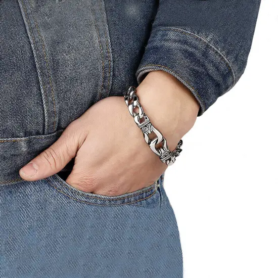 Kitcheniva Stainless Steel Chain Wristband {6}