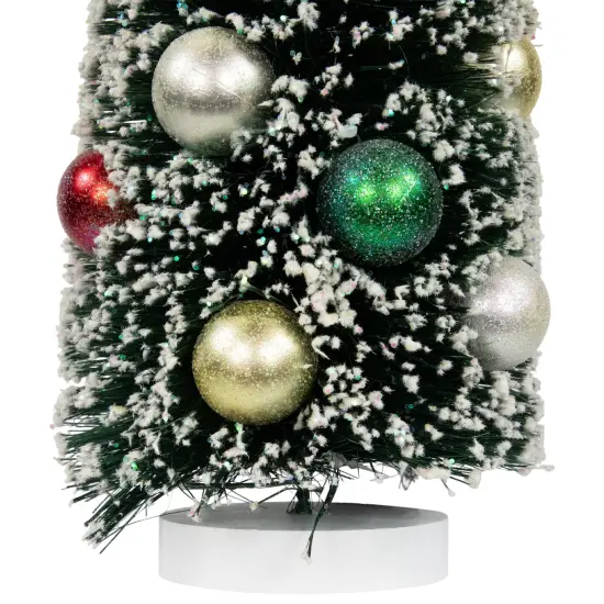 Northlight 15" Green Frosted Sisal Pine Artificial Christmas Tabletop Tree {6}