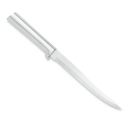 Rada Cutlery Carving/Boning Knife to Carve, Skin, and Debone Meats, Stainless Steel with Solid Aluminum Handle {1}