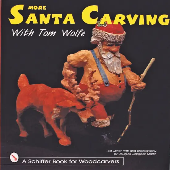 More Santa Carving with Tom Wolfe {1}