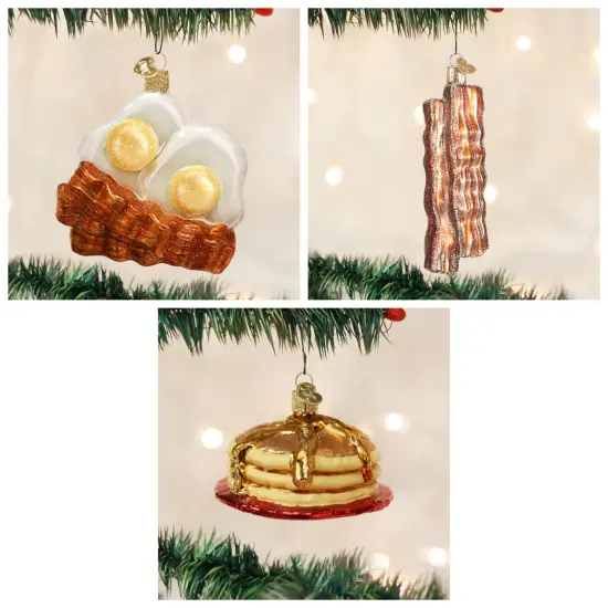 Old World Christmas: Breakfast Hanging Ornaments, Set of 6 {2}