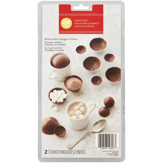 3D Ball Candy Mold, 2pcs {1}