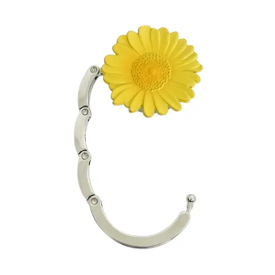 Wrapables Scenic Purse Hook Hanger, Foldable Handbag Table Hanger, Sunflower {2}