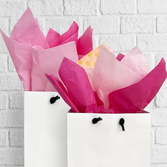 Wrapables Tissue Paper 20 x 28 Inch for Gift Wrapping, Arts & Crafts, Paper Flowers, Garlands, Tassels (60 Sheets) Pink {3}