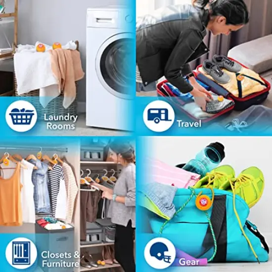 Arm & Hammer Deodorizer Odor Busterz, 3-Pack, Orange, 3 Count {2}