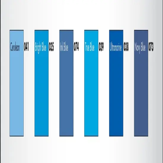 Spectra AD Alcohol Markers - 6pc Blue Set {4}