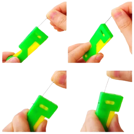 Kitcheniva Automatic Sewing Needle Threader For Elderly 10 Pcs {4}