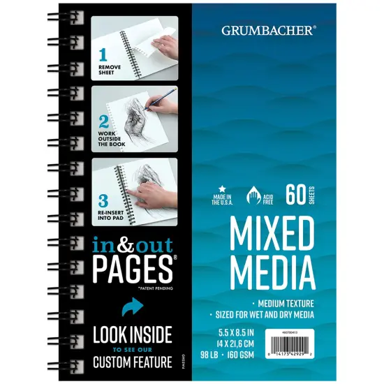 Grumbacher&reg; Artist Mixed Media Pads {1}