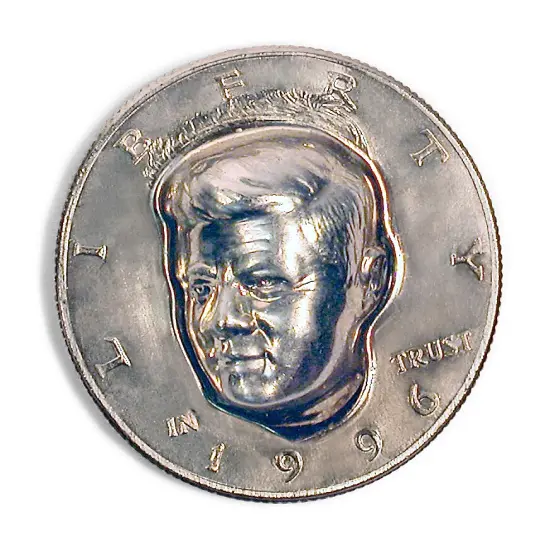 3-Dimensional JFK Half Dollar {1}
