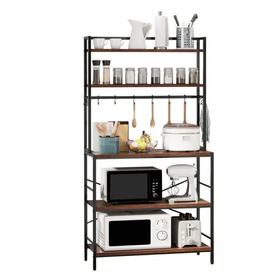 Freestanding Kitchen Utility Shelves for Oven Bakers Rack {1}