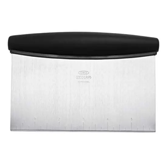 Good Grips Stainless Steel Scraper & Chopper,Silver/Black {3}