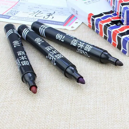 Permanent Marker with Bullet Tip, Fast Drying and Durable {3}