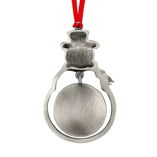 Presidential Seal 2 Tone JFK Half Dollar Snowman Ornament {3}