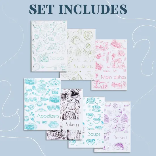 Wooden Recipe Book, Personalized Christmas Gift, Cooking Gift for Woman {5}