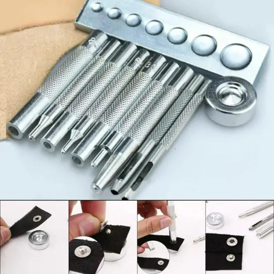 11-Piece Craft Tool Set for DIY Leather Craft {3}