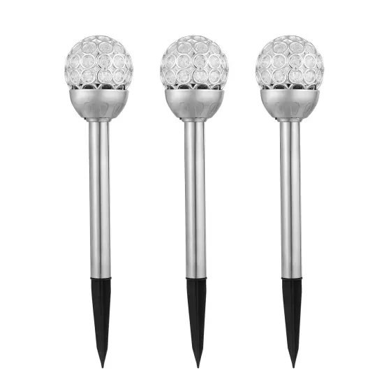 Solarek 3-Pcs RGB Solar Lights for Garden Decor and Christmas {1}