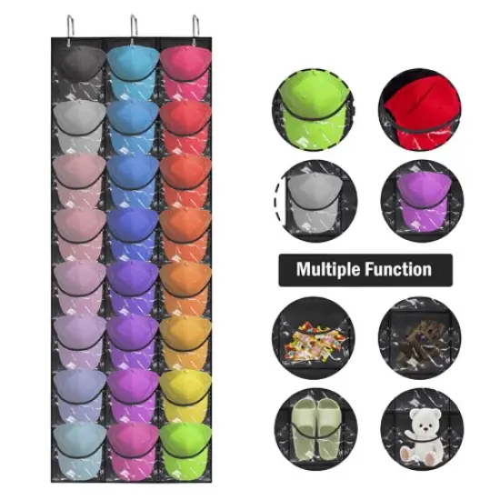 Kitcheniva Hats Rack Organizer Wall Storage {3}