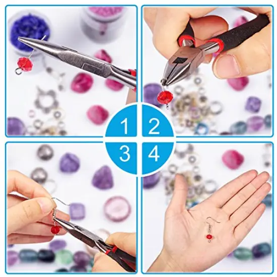 Jewelry Making Supplies Kit with Jewelry Tools, Jewelry Wires and Jewelry Findings for Jewelry Repair and Beading {4}