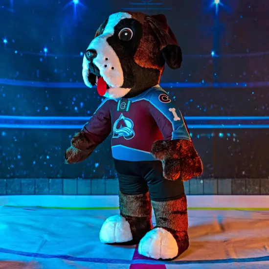 Bleacher Creatures Colorado Avalanche Bernie 20" Jumbo Mascot Plush Figure {4}