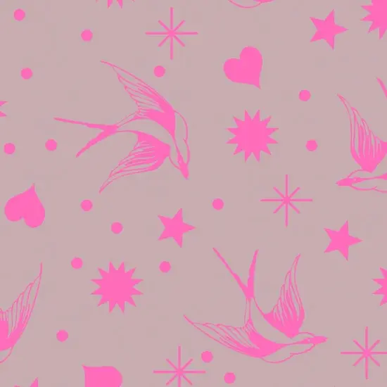 Tula Pink Neon Fairy Flakes - Cosmic || Neon True Colors || Everglow {1}