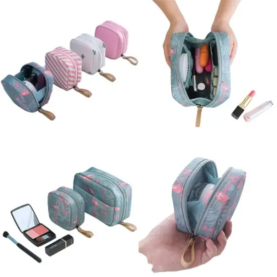 Kitcheniva Makeup And Toiletry Organizer Pouch 7" {2}