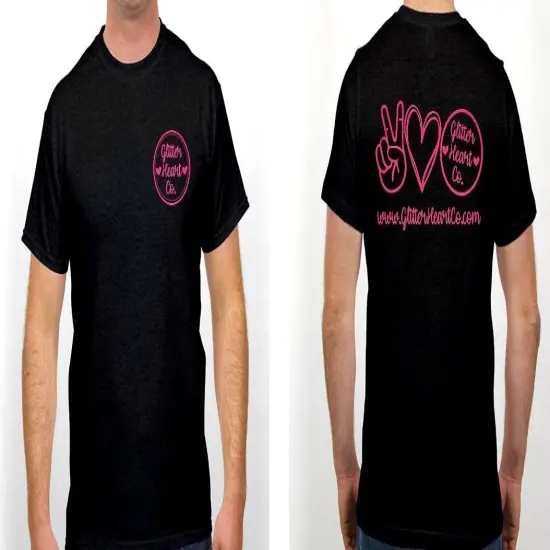 Branded T- Shirts by Glitter Heart Co.™ {1}