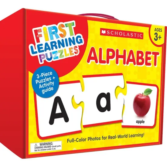 First Learning Puzzles: Alphabet {1}