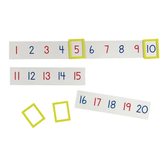 Magnetic Number Line, 1-100 {1}