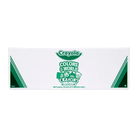 Colors of the World Classpack, 480 Crayons {6}