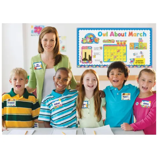 Owl-Stars!&reg; Terrific Name Tag/Labels&trade;, 36 Per Pack, 6 Packs {3}
