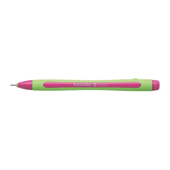 Xpress Fineliner Pen, Fiber Tip, 0.8 mm, Pink, Pack of 10 {6}