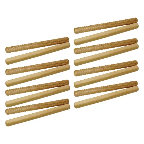Hickory Rhythm Sticks - 8", 12 Pair {1}