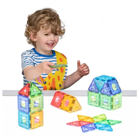 KinderMag Starter Set, Translucent, 48 Pieces {3}