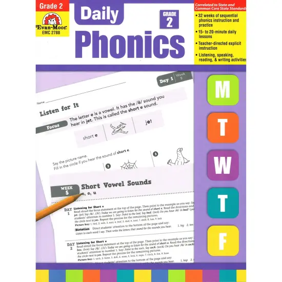 Daily Phonics Book, Teacher's Edition, Grade 2 {1}