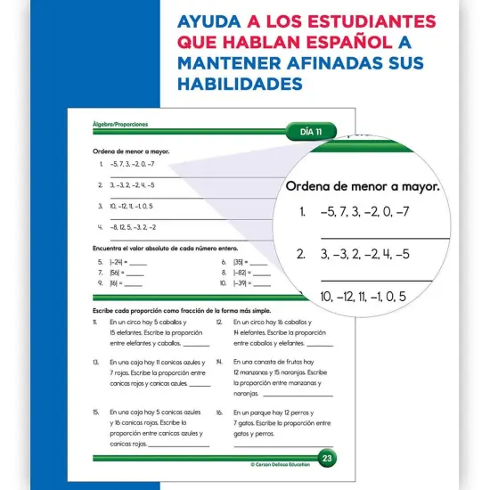 Summer Bridge Activities Spanish, Grade 6-7 {4}