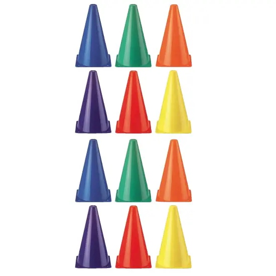 Rainbow Cones, 6 Per Set, 2 Sets {1}