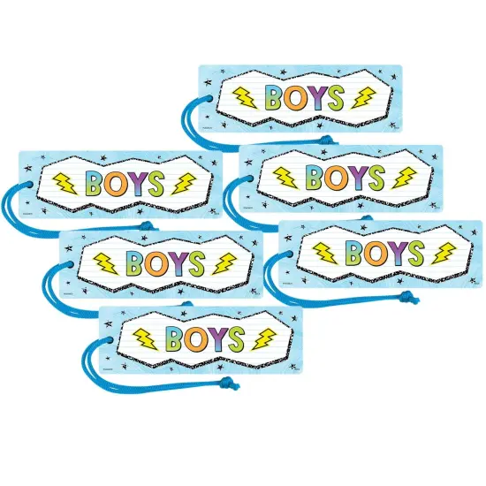 Brights 4Ever Magnetic Boys Pass, Pack of 6 {1}