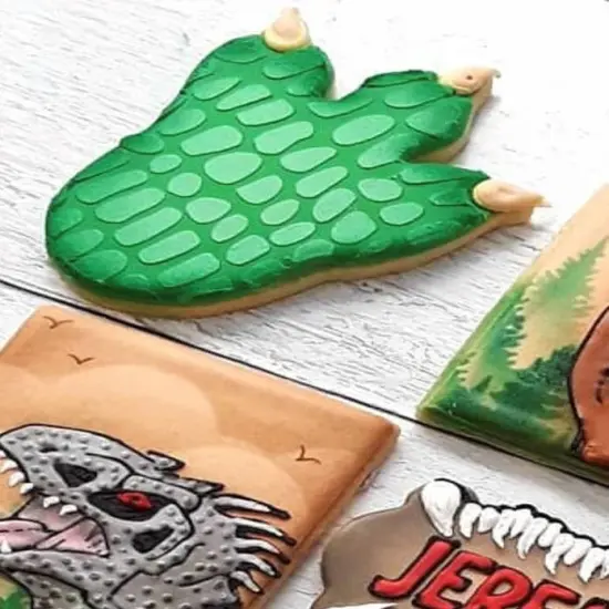 Ann Clark Dinosaur Footprint Cookie Cutter {2}