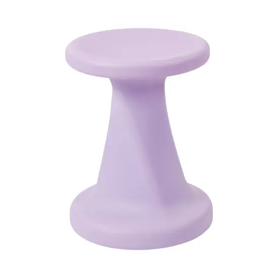 Twist Wobble Stool, 18in Seat Height, Active Seating Light Purple {1}