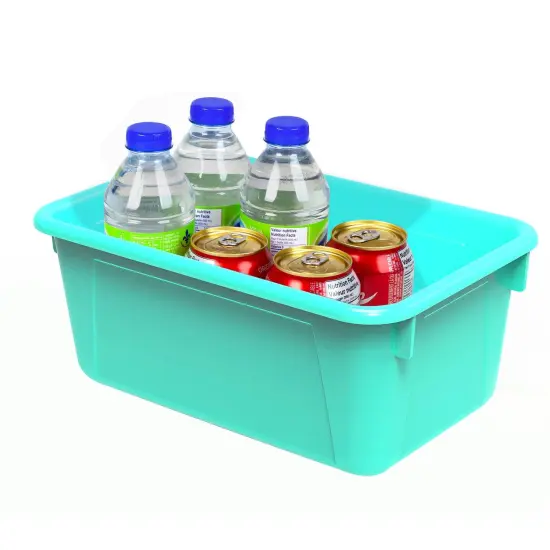 Small Cubby Bin, Teal, Pack of 5 {4}