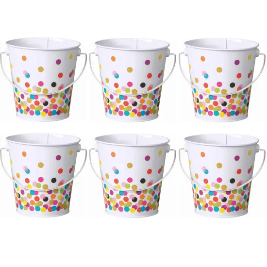 Confetti Bucket, Pack of 6 {1}