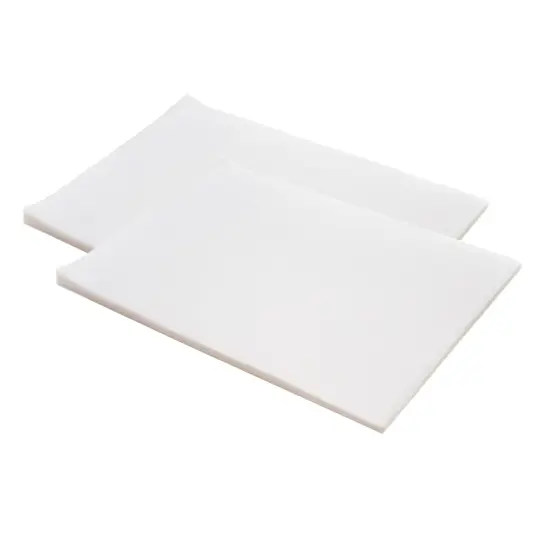 Art & Decoration Fabric Sheets, 12" x 18", White, 45 Sheets Per Pack, 2 Packs {1}