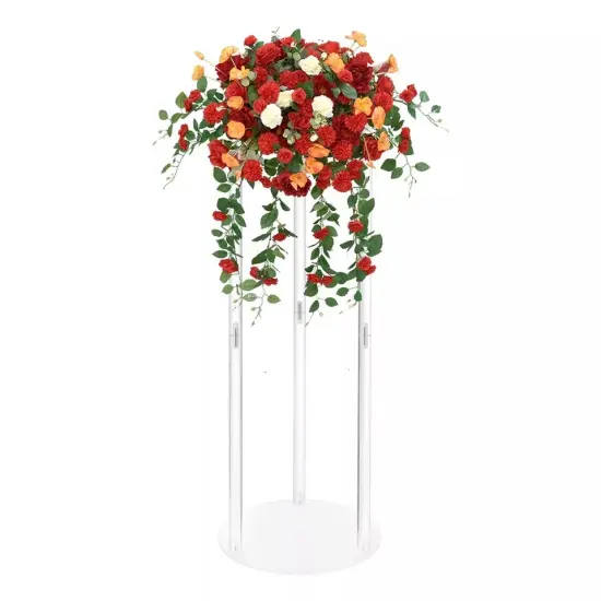 10-Pieces 23.6" Flower Stand Wedding Vases {4}