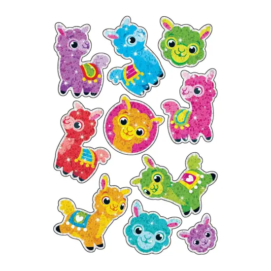 Llama Llove Sparkle Stickers&reg;, 20 Per Pack, 6 Packs {3}