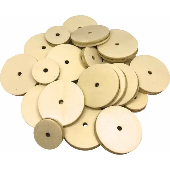 STEM Basics: Wooden Wheels, 60 Per Pack, 3 Packs {2}