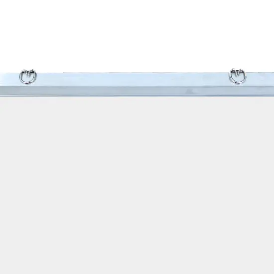 Magnetic Dry-Erase and Flannel Board, 18" x 24" {5}